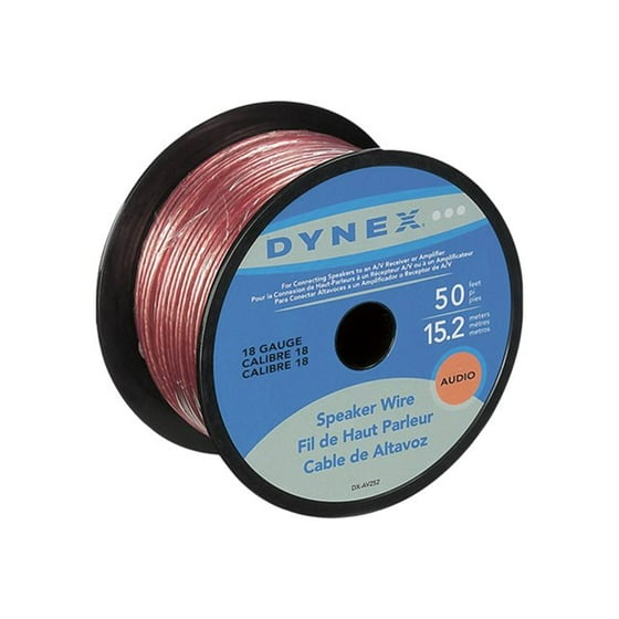 Dynex Dx Av252 Bulk Speaker Cable 18 Awg 50 Ft Com