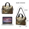 thumbnail image 3 of FORMRS 16" Laptop Bag Carrying Sleeve Case with Handle Travel Shoulder Briefcase, Snow Mountains, 3 of 8