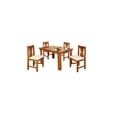 thumbnail image 2 of Comedor Kessa Muebles Dakota 4 sillas Café, 2 of 2