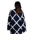 thumbnail image 2 of ELOQUII Women's Plus Size Mock Neck Intarsia Sweater, 2 of 4
