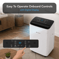 thumbnail image 4 of Comfort Zone Portable Air Conditioner, 14,000/10,000 BTU, Heat Setting, WiFi Enabled with Remote Control and Programmable Timer, 4 of 10