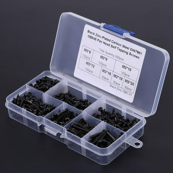 Assortment Kit Button Head Screws, Self Tapping Screws, Head Screws Furniture For Office Industry Home