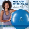 thumbnail image 2 of Pelota de ejercicio ProBody Pilates para gimnasio, pelota de equilibrio de 85 cm, 2 of 9