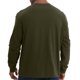 thumbnail image 4 of Blusas y camisas de manga larga con cuello redondo para hombre, color liso, informales, a la moda, con botones, cuello redondo, manga larga, blusa de poliéster para hombre, 4 of 6