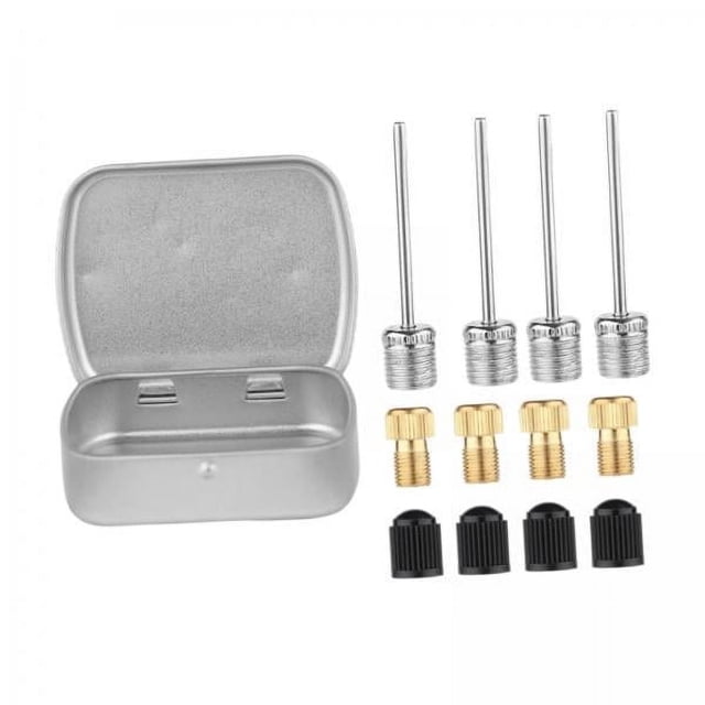 Adaptador de válvula de bicicleta,Adaptador de válvula de bicicleta,equipo de herramientas de reparación,Adaptadores de válvula de neumático de bicicleta Conector de pelotas de