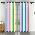 thumbnail image 3 of Lfeey Curtains 63 inch Length 2 Panel Set, Room Darkening, Mix Color, 3 of 6