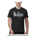 thumbnail image 4 of Playera The Beatles para Hombre, Cuello Redondo Manga Corta Negro Talla M, 4 of 4