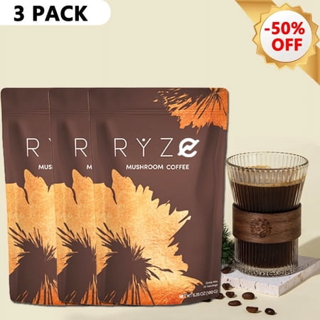 3PACK Sale!! Mushroom Coffee - Contains many types of sleep superfoods to Help Fall Asleep and Stay Asleep.The promotional period is limited