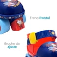 thumbnail image 4 of Patines Apache Entrenadores Spiderman Tallas Ajustables 15-18 con Casco, 4 of 4