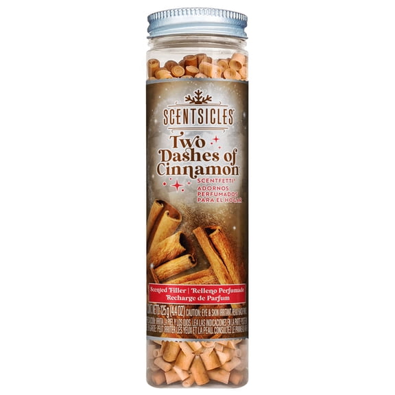Scentsicles Two Dashes of Cinnamon Scentfetti Scented Paper Filler - 125g Bottle
