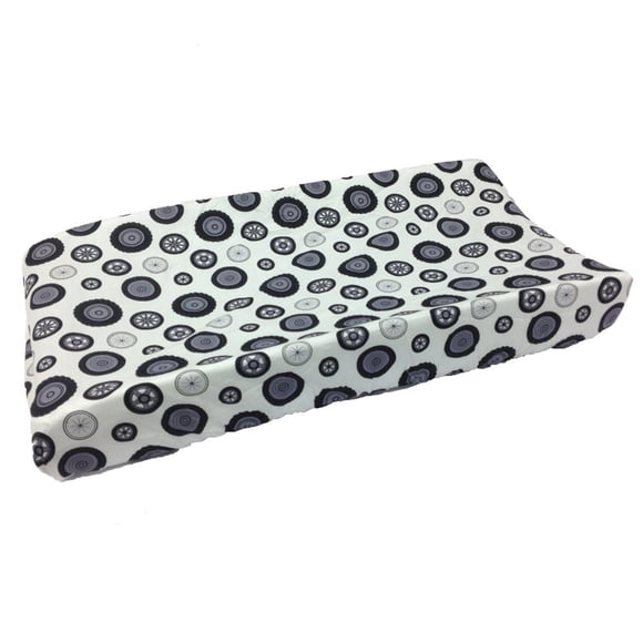 Funda para Cambiador One Grace Place Teyo's Tires de Algodón