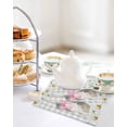thumbnail image 4 of Blue Easter Bunny Kitchen Dish Towels for Drying Dishes Set of 3, Spring Daisy Modern Gray Buffalo Plaid Waffle Weave Microfiber Hand Tea Bathroom Towels Quick Dry & Absorbent Towel 12x12, 4 of 7