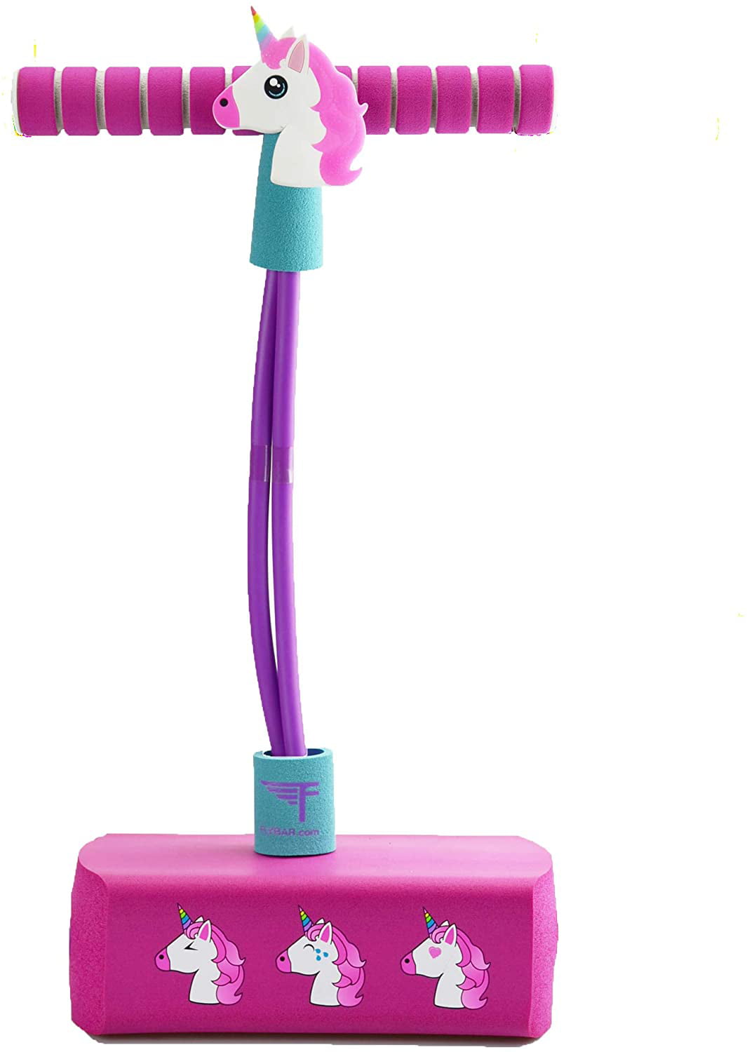 My First Flybar Unicorn Foam Pogo Pals Hopper Ursula Squeaks Supports 250lbs for sale online 