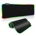 thumbnail image 1 of RGB Light Gaming Mouse Pad 14 LED Lighting Modes Keyboard Mat USB Foldable Non-Slip with Smooth Waterproof Surface, 1 of 5