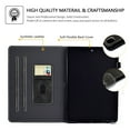 thumbnail image 2 of Dteck Case For Apple iPad 9th Generation 10.2"/iPad 8th Gen 2020/iPad 7th Gen 2019,Magnetic Leather Wallet Card Holder Smart Case Folio Stand Protective Automatic wake/sleep Cover,Gray, 2 of 6