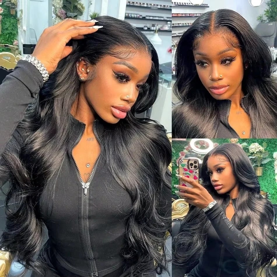 18-40 Inch Body Wave 4x4 Glueless Wigs Human Hair Wear and Go Glueless Human Hair Wig Pre Cut Wig