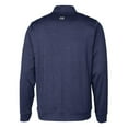 thumbnail image 3 of Men's Cutter & Buck  Navy San Antonio Missions Stealth Heathered Quarter-Zip Top, 3 of 3
