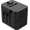 black, variant on European Travel Plug Adapter, Travel Adapter with PD , 5-Port (1 AC/2 USB-A/2 USB-C) International Power Adapter with Fuse Surge Protection for EU UK AU - White