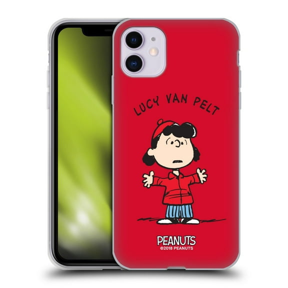 Head Case Designs Peanuts Characters Lucy van Pelt Soft Gel Case for Apple iPhone 11