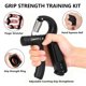 thumbnail image 3 of Juego de refuerzos Hand Gripper, ajustable de 5 a 60 kg con contador, 3 of 9