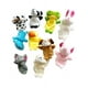 thumbnail image 3 of Títeres de Dedo MUYTU Set de 10 Piezas Animales de Peluche, 3 of 6