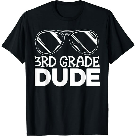 3rd Grade Dude First Day Of School Boys Back To School T-Shirt