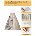 thumbnail image 3 of Handkerchief Kids Soft Microfiber Towels Hanging Absorbent Kitchen Bathroom for Towel Hand Painting Oil Yellow Texture Moroccan, 3 of 6