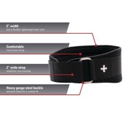 Harbinger Weightlifting Belt with Flexible Ultra-light Foam Core, 5-Inch, Small