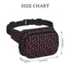 thumbnail image 4 of Balery Animal Paw 1 Mochila Cinturón para Mujeres y Hombres, Bolsa de Cintura Impermeable de Doble Capa con Correa, 4 of 9