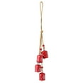 thumbnail image 3 of Opvise Christmas Bells Hanging Cow Bells with Snowflake Design Window Jingle Bells for Christmas Tree Decoration Winter Festive Party, 3 of 7