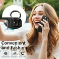 thumbnail image 5 of iPhone 12 PRO Case ,Card Slots Leather Wrist Strap Phone Cover for iPhone 12 PRO, 5 of 5