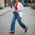 thumbnail image 4 of Cushionaire Yummy Slip On Womens Mules, Business Casual Loafers for Women with Low Heel and Metal Chain Detail, 4 of 17