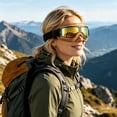 thumbnail image 1 of Motorcycle Goggles Fits Over Glasses Soft Padded Riding Glasses with Strap, 1 of 4