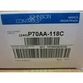 thumbnail image 2 of Johnson Controls P70AA-118C Condenser Fan Cycling Control for Non-Corrosive Refrigerants, Single-Pole, Single-Throw, 100 to 400 psi Range, 36" Capillary, 1/4" Flare Nut, 2 of 9