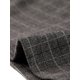 thumbnail image 5 of Falda midi ajustada Allegra K con abertura en la espalda y cremallera en la cintura alta estampado cuadros Gris oscuro S, 5 of 5