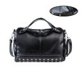 thumbnail image 3 of Fashion Crossbody Bag Rivet Handbag Creative Shoulder Bag for Women Ladies (Black), 3 of 8