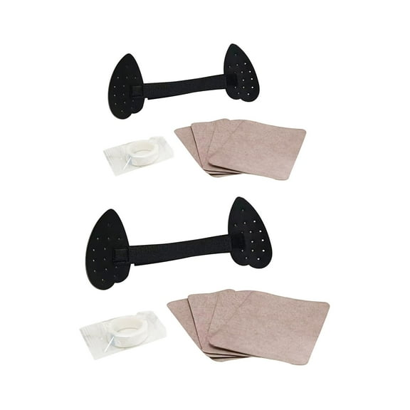 yotijay 2 pieces Dog Ears Stand Up Support Dog Ears Posting kit Ear Sticker Fixed Tools