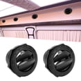 thumbnail image 1 of Ventilación De Aire Del Aire Acondicionado, Deflector De Aire Acondicionado Anticorrosión Negro De 2 Piezas Para Yate Para RV Para Autobús, 1 of 7