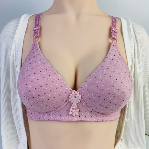 GaThRRgYP Bras for Women Clearance Woman Sexy Ladies Bra without Steel Rings Sexy Vest Large Lingerie Bras Everyday Bra