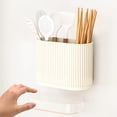 thumbnail image 4 of Utensil Holder for Kitchen Counter | Kitchen Utensil Organizer | Green Plastic Countertop Organizer for Kitchen Storage, Single Pack, 4 of 6