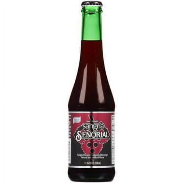 Sangria Senorial Soda, 11.16 fl oz (330ml) Glass Bottle, 1 Count
