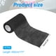 thumbnail image 2 of 4" x 177" 6 Pcs Venda Adhesiva Elástica Autoadhesiva Deportiva Negra, 2 of 6