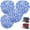 4 Mop Head, variant on Spin Mop Replacement Head Spin Mop Refills Compatible with O Ceda EasyWring 1-Tank System, 2 Microfiber Spin Mop Head, 1 Triangle Mop Base Head and 4-Section Iron Mop Handle 30-58in for 1 Tank System