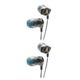 thumbnail image 3 of Methold In-ear Earphone Simple Phone Earphones Cellphone Fitting Audio Isolating Noise Headset 3.5mm Wired Playing Music 1.2 m 2piezas, 3 of 6