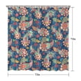 thumbnail image 5 of Waterproof Bohemian Shower Curtain 72x72 Inch Boho Style Polyester Unique Shower Curtain for Bathroom Hotel Home Decor with 12 Plastic Hooks, 5 of 5