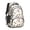 Bone and Dog, variant on Corgi and Box Black Pattern Backpack for School, Cute School Bag with Adjustable Shoulder Straps and Padded Back, 16.9"x12.6"x5.9"