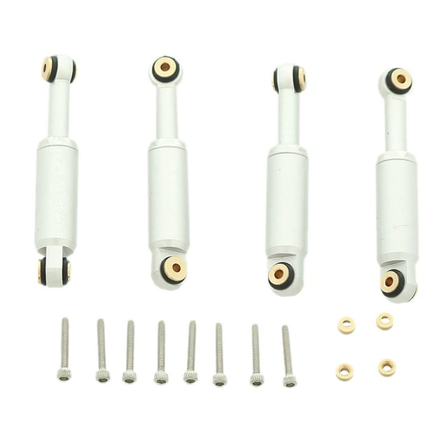 Amortiguador de aceite Baoblaze para coche teledirigido 65mm Axial SCX24 90081