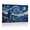 D, variant on XaaKee Mystic Wanderer Celestial Guardian Canvas Wall Art Starry Cosmos Epic Landscape Fine Art Prints Canvas Prints Wall Art Inner Framed 18*12Inch