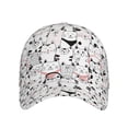 thumbnail image 2 of Haiem Cute Cat Baseball Cap Dad Hat Cotton Soft Adjustable Fashion Hats for Men Women Unisex Style Headwear, 2 of 9