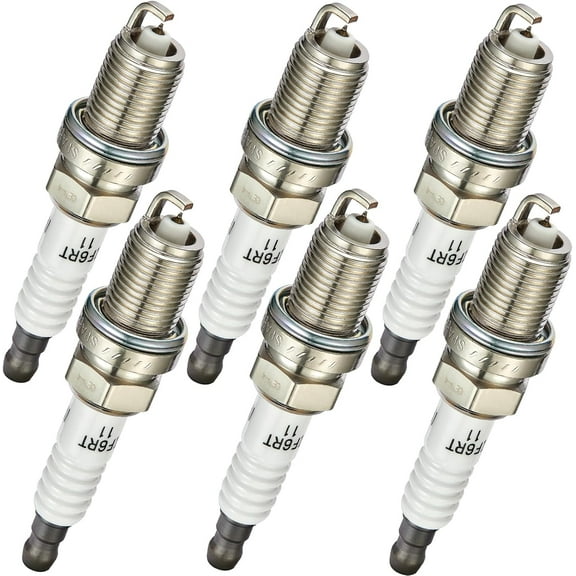 BDFHYK 3297 Iridium Spark Plugs Compatible with Lexus ES300 RX300 RX400h SC300,Compatible with Mercedes-Benz C32 AMG,Verona,Avalon Camry Highlander Sienna Solara Supra 2.5L 3.0L 3.3L L6 V6 Set of 6